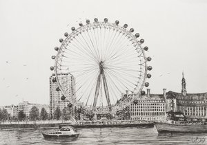 The London Eye by Vincent Alexander Booth